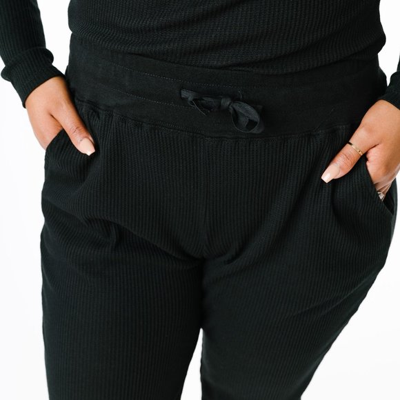 NEW Zyia Women's Black Thermal Jogger - S - Picture 2 of 5